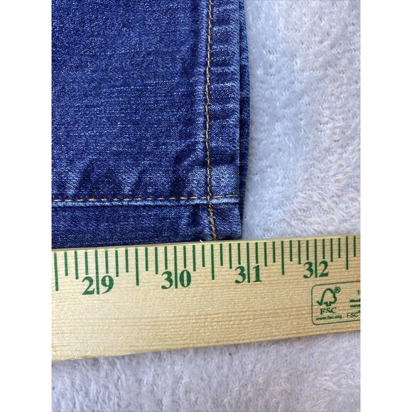 Eddie Bauer Slightly Curvy Straight Jeans Women's 10 Denim Blue Jeans - Picture 7 of 9